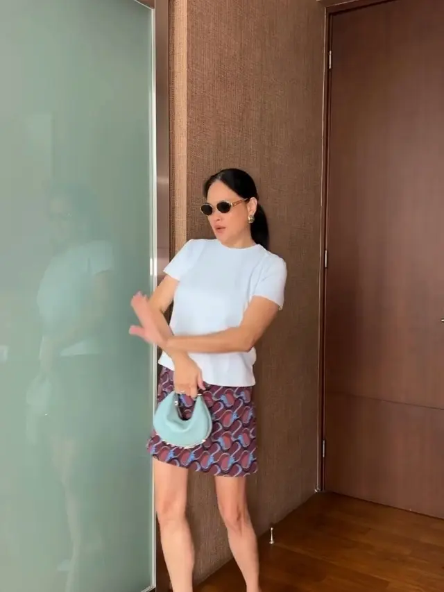 Gaya Donna Harun saat Akan Kumpul dengan Sahabat Curi Perhatian. (instagram/donnaharunofficial)