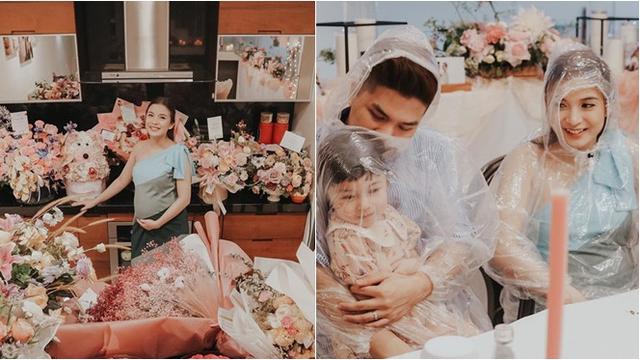 6 Momen Perayaan Ulang Tahun Chelsea Olivia Ke 28 Unik Pakai Jas Hujan Hot Liputan6 Com