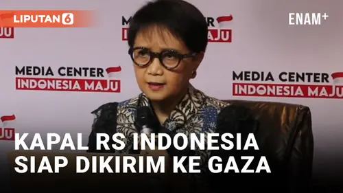 VIDEO: Lurus Bantu Gaza, RI Siap Kirimkan Kapal Rumah Sakit Indonesia