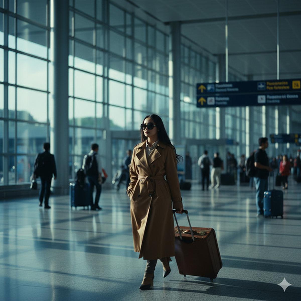 7 Prompt AI Edit Foto di Bandara, Bikin Feed Instagram Makin Keren