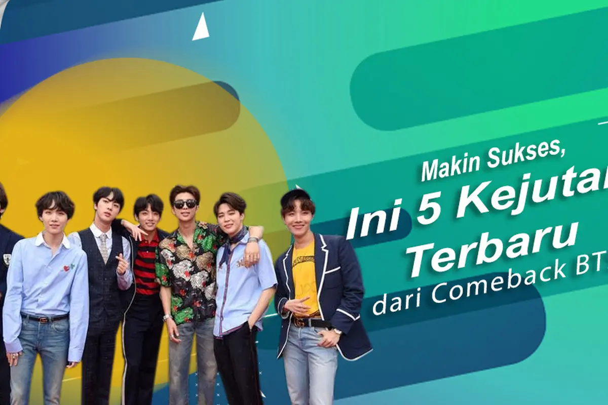 [Bintang] Makin Sukses, Ini 5 Kejutan Terbaru dari Comeback BTS