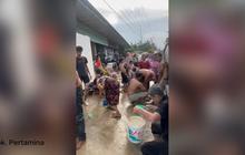 Warga Aceh Tamiang Kembali Nikmati Bantuan Air Bersih Pasca-Banjir
