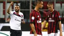 4. Joao Pedro (Cagliari) - 16 Gol (3 Penalti). (AFP/Marco Bertorello)