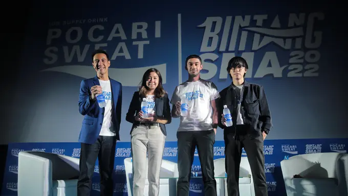 [Fimela] Konferensi pers Pocari Sweat Bintang SMA 2022