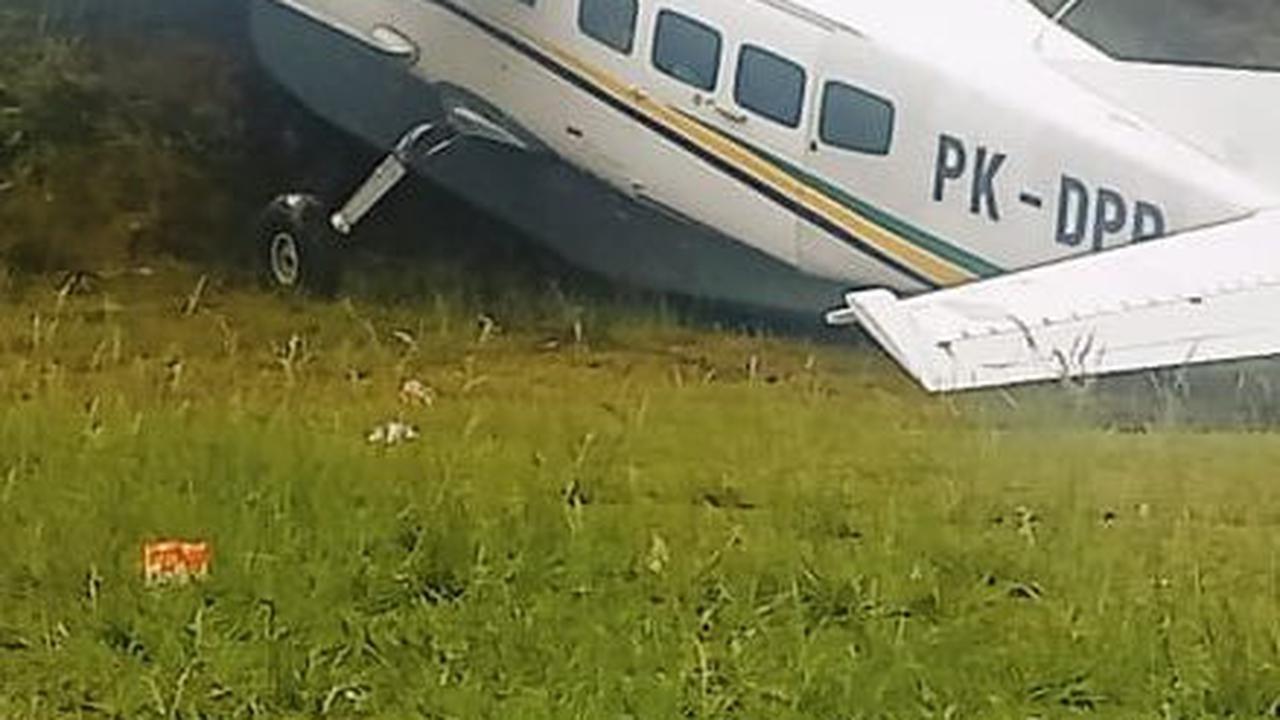 Pesawat Tabrak Bukit di Dekat Bandara Pogapa Papua Saat akan Mendarat, Penumpang dan Kru Selamat