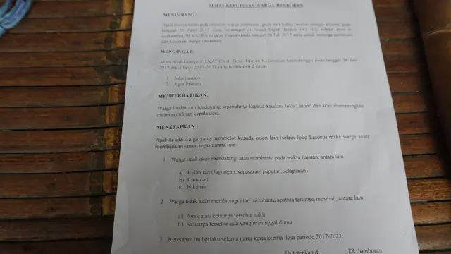 Warga Klaten Dikucilkan