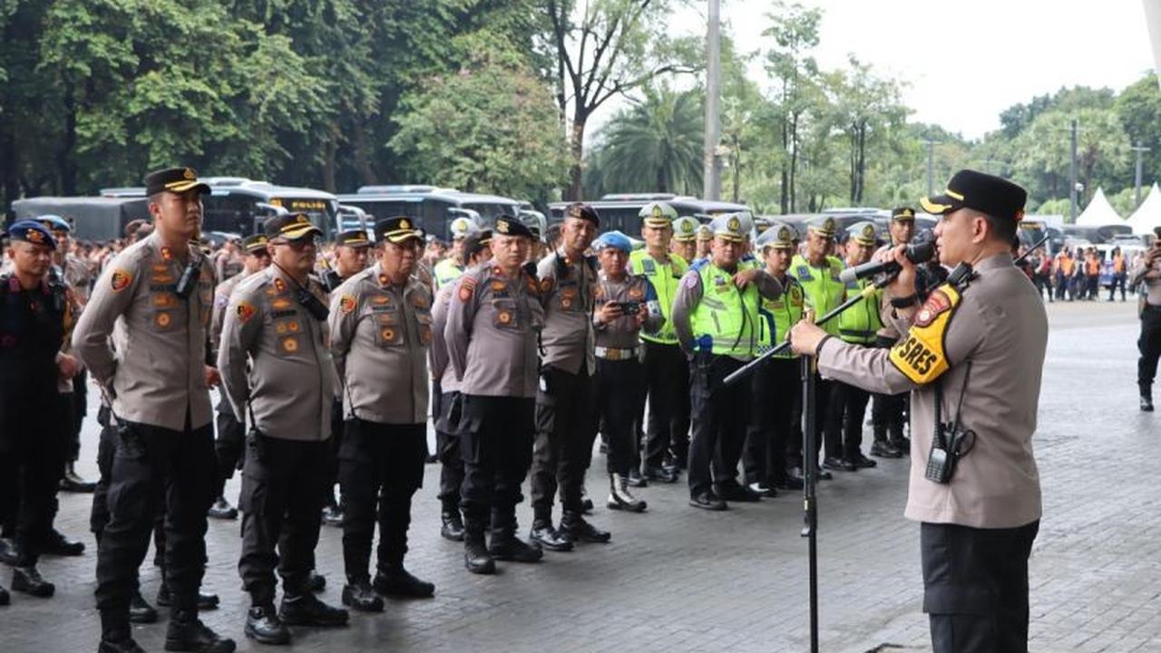 Pengamanan Laga Persija vs Arema di GBK Libatkan Ribuan Personel Gabungan