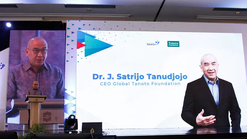 Global CEO Tanoto Foundation J. Satrijo Tanudjojo