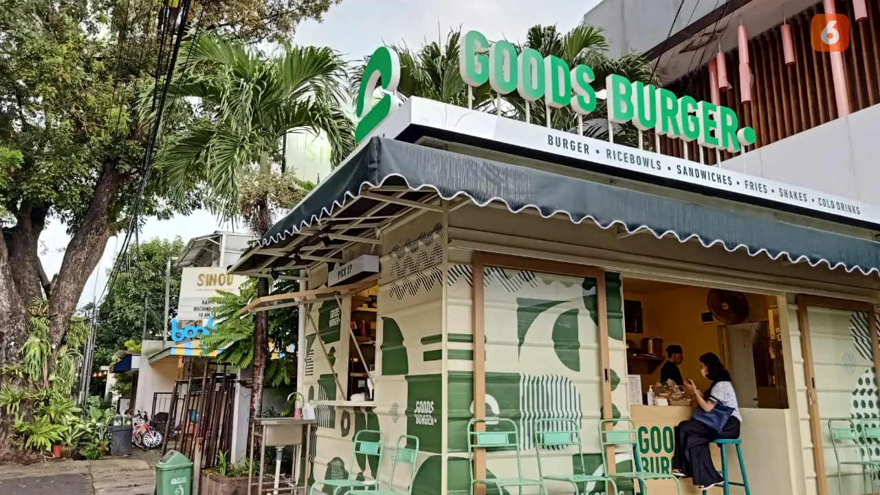 Konsep Mandiri, Goods Burger Buka di Perempatan Jalan Ramai