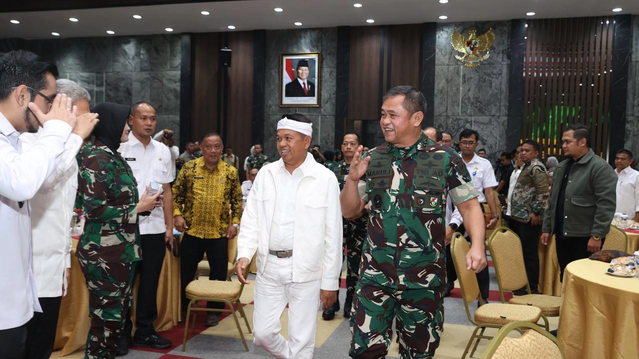 FOTO: TNI AD dan Pemprov Jabar Perkuat Kolaborasi Tangani Sampah dan Kekeringan
