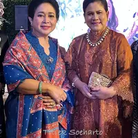 Titiek Soeharto dan Iriana Jokowi. Foto: Instagram/titieksoeharto.