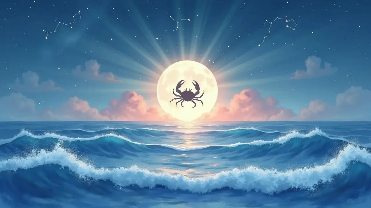 logo zodiak cancer (sumber: AI generated)