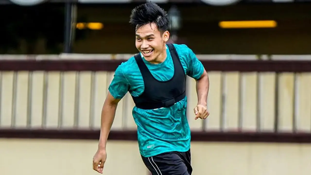 Witan Sulaeman tengah berlatih bersama Bhayangkara FC.