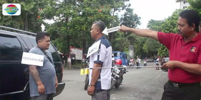 Polisi Gelar Rekonstruksi Pembunuhan Satpam di Buleleng