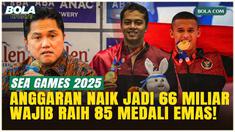 Indonesia resmi menurunkan 996 atlet untuk SEA Games 2025 Thailand. Menpora Erick Thohir mengonfirmasi kenaikan anggaran menjadi Rp66 miliar, sekaligus penetapan target 85 medali emas dan posisi tiga besar. Simak detail evaluasi, target, dan keputusa...