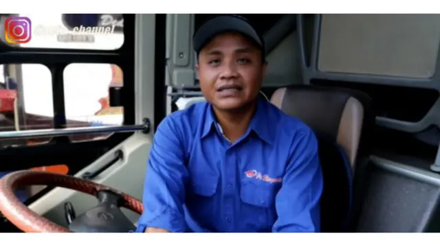 Cerita Sopir PO Haryanto yang Senang setiap Gajian Dipotong untuk Anak Yatim