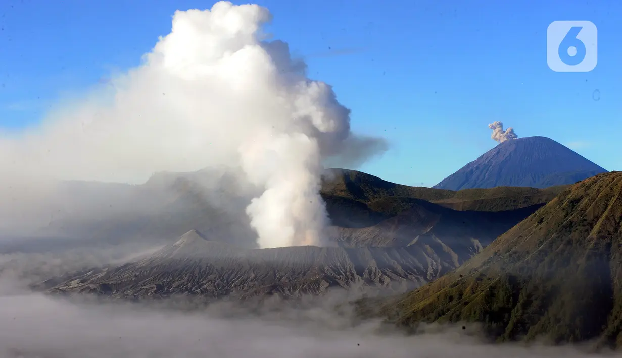 Kawasan Bromo saat ini sedang memasuki masa peralihan musim hujan ke musim kemarau.(merdeka.com/Arie Basuki)