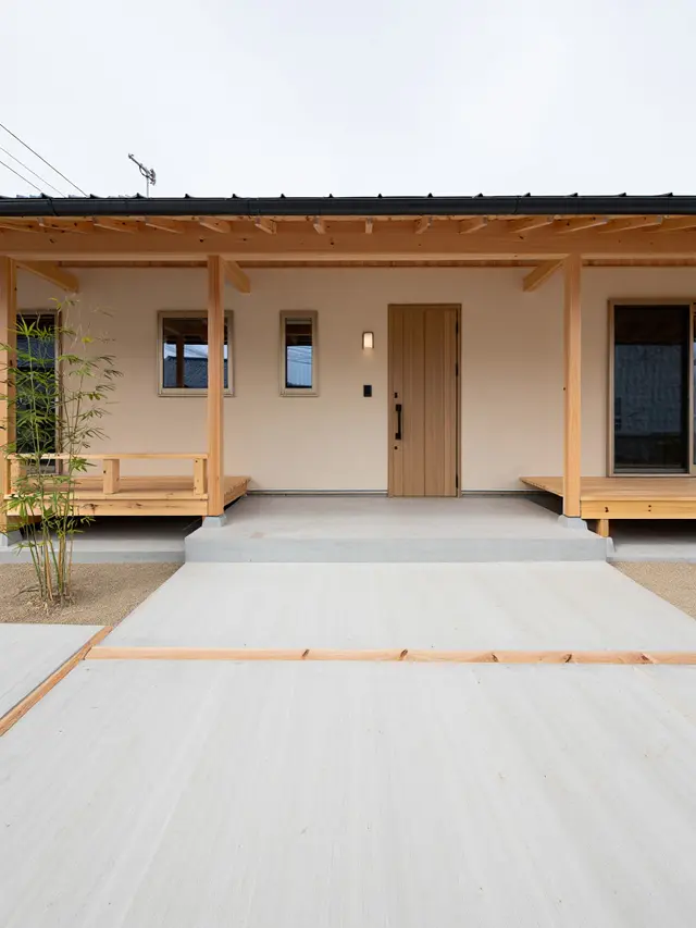 Desain Teras Rumah Kecil dengan Konsep Minimalis Jepang