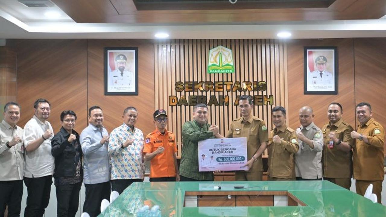 Solidaritas Kemanusiaan, Pemkot Makassar Salurkan Bantuan Bencana Aceh Rp500 Juta