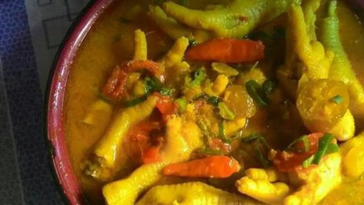 Ceker garang asem./Copyright cookpad.com/Bunda Khaira
