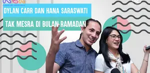 Jaga Jarak, Dylan Carr dan Hana Saraswati hindari terlalu mesra di bulan puasa