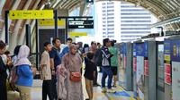 LRT Jabodebek saat libur panjang Wafat Yesus Kristus hingga Paskah (Foto: LRT Jabodebek)