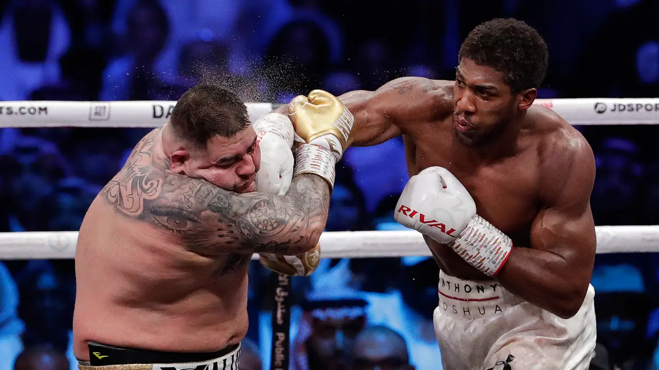 Taklukkan Ruiz, Joshua Rebut Kembali Gelar Juara Dunia Kelas Berat