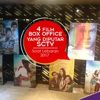 SCTV siap menghadirkan film-film box office tanah air spesial lebaran.