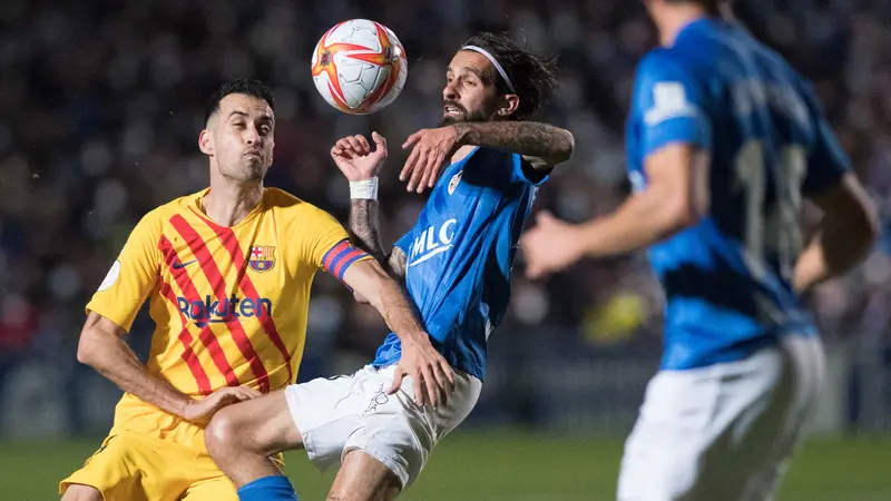 Linares Deportivo vs Barcelona di 16 besar Copa del Rey
