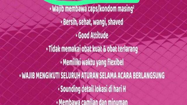 Sebuah pamflet digital beredar di media sosial terkait kegiatan pesta seks atau orgy dilakukan di suatu tempat kawasan Jakarta Selatan. (Merdeka.com/Bachtiarudin alam)