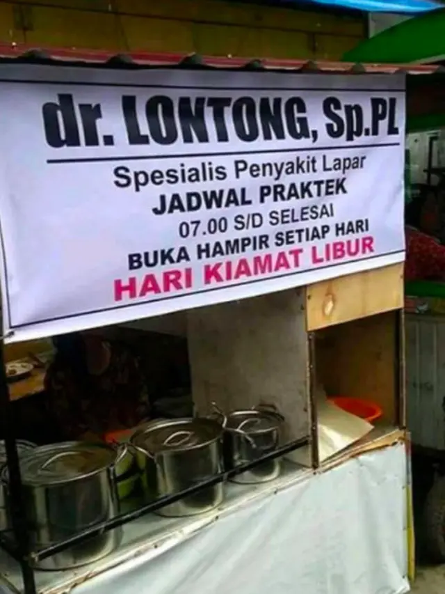 7 Spanduk Jualan Super Kocak, Endingnya Bikin Penasaran
