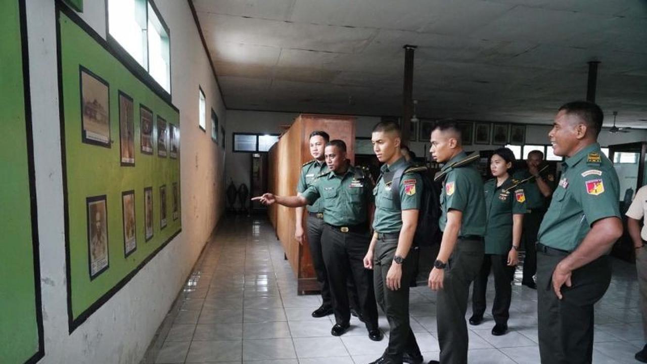 Kodam Merdeka Perkuat Jiwa Nasionalisme Perwira Muda Melalui Pembinaan Sejarah Perjuangan