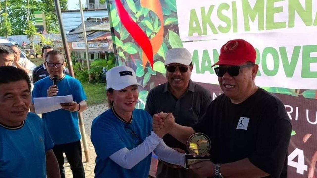 Gubernur Hidayat Arsani Pimpin Aksi Penanaman Mangrove Pangkalpinang, Hijaukan Sungai Rangkui