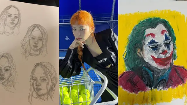 Seulgi Red Velvet dan karyanya. (Instagram/ hi_sseulgi)