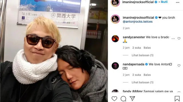 Dukungan Iman J-Rocks untuk Anton