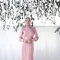 Dress Pink Brokat Transparan (Pinterest)