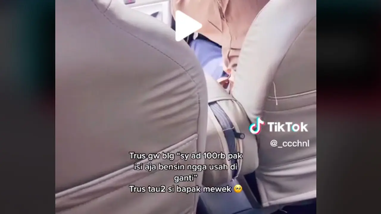 viral sopir taksi online minta uang ke penumpang untuk isi bensin