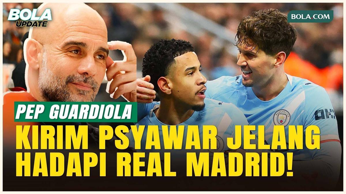 Misi Balas Dendam! Pep Guardiola Optimistis Manchester City Tumbangkan Real Madrid