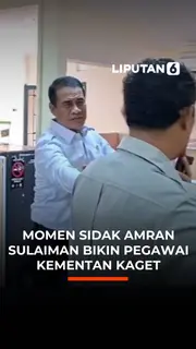 Momen Sidak Amran Sulaiman Bikin Pegawai Kementan Kaget