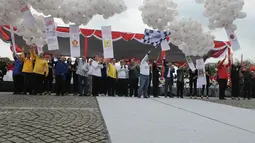 [FOTO] Tokoh Parpol Kompak Kampanye Berintegritas