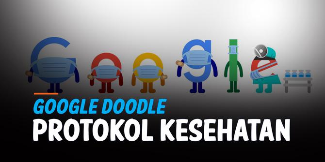 VIDEO: Google Doodle Hari Ini Ajak Publik Tetap Gunakan Masker dan Vaksinasi