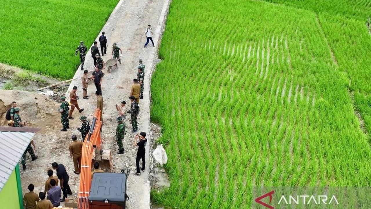 Jalan Tani Hambuku Hulu: Membuka Akses, Mendorong Kesejahteraan Petani