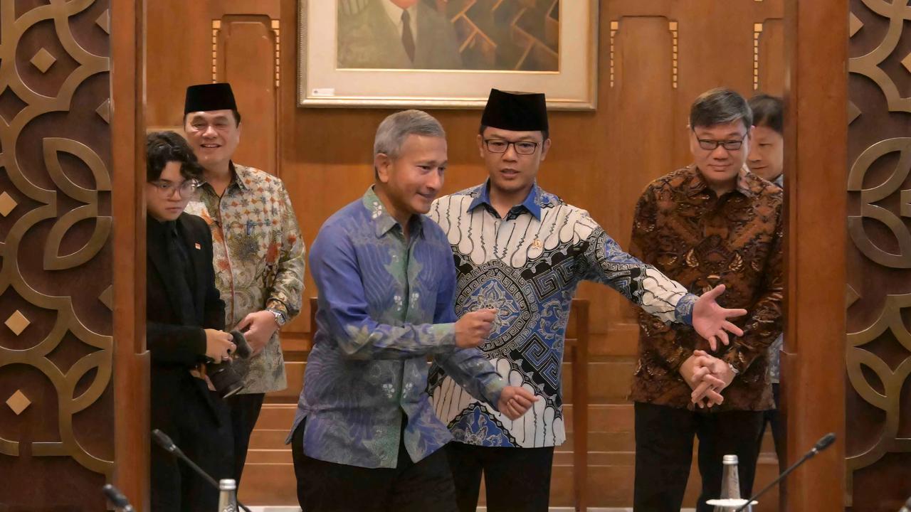 FOTO: Menlu Sugiono dan Menlu  Vivian Perkuat Kerja Sama Indonesia Singapura