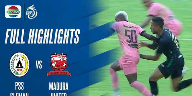 VIDEO: Highlights BRI Liga 1, PSS Sleman Vs Madura United Berakhir Imbang 1-1