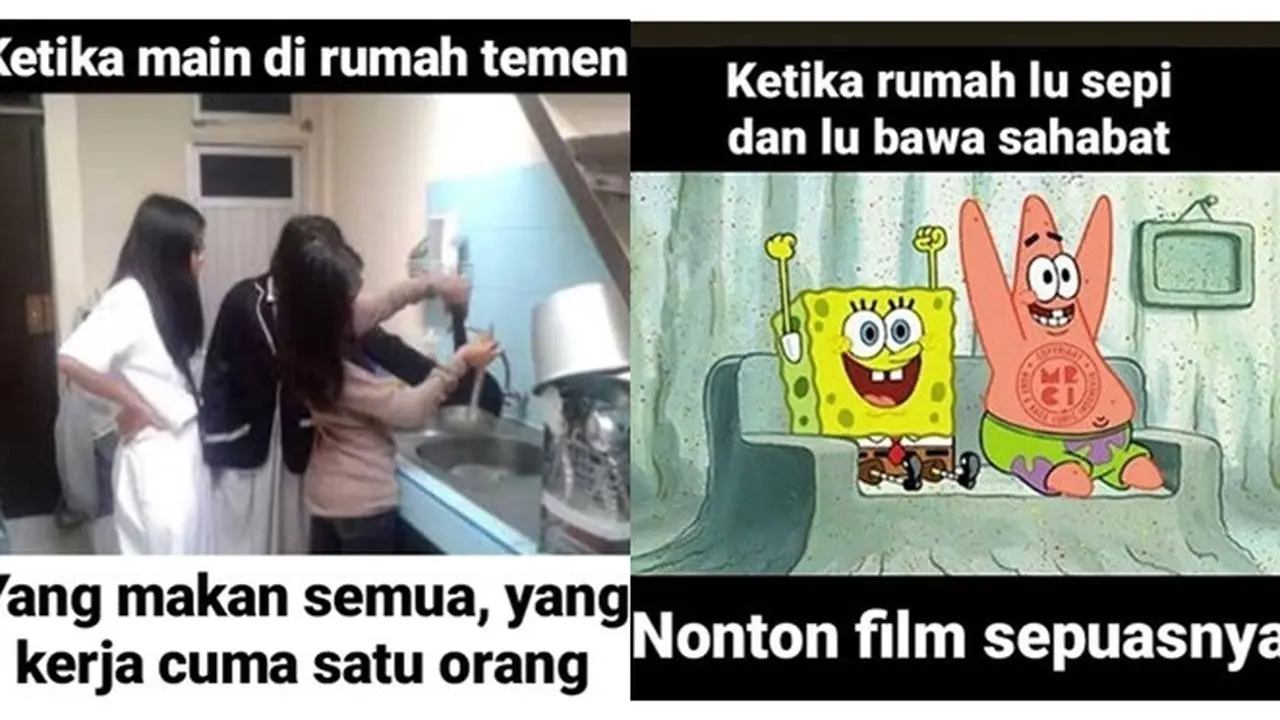 7 Meme Kocak Momen Main ke Rumah Teman Ini Sering Terjadi