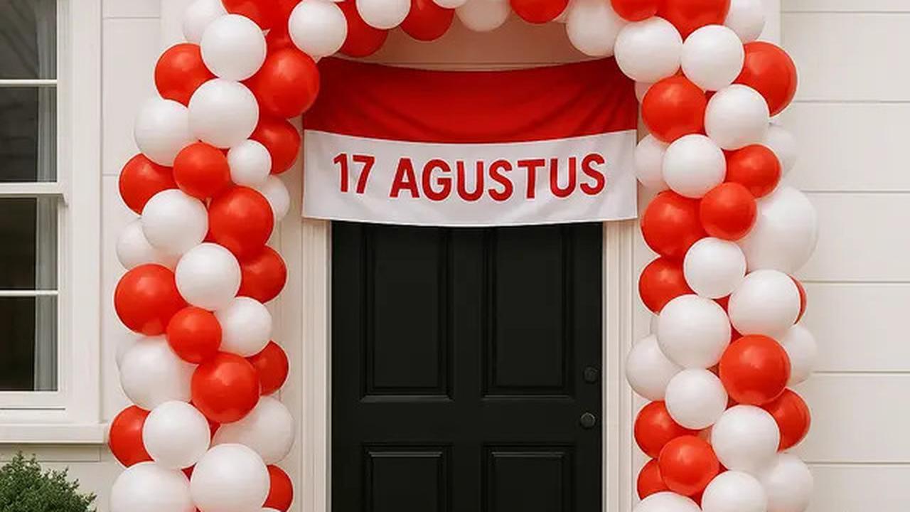 7 Contoh Dekorasi Depan Rumah untuk 17 Agustus 2025 yang Murah dan Bagus