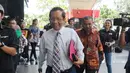 Mantan Ketua Mahkamah Konstitusi, Mahfud MD saat tiba di Gedung KPK di Jakarta, Senin (25/03).Kedatangannya tersebut untuk melakukan diskusi tentang tindak pidana korupsi dan pencegahannya.merdeka.com/dwi narwoko