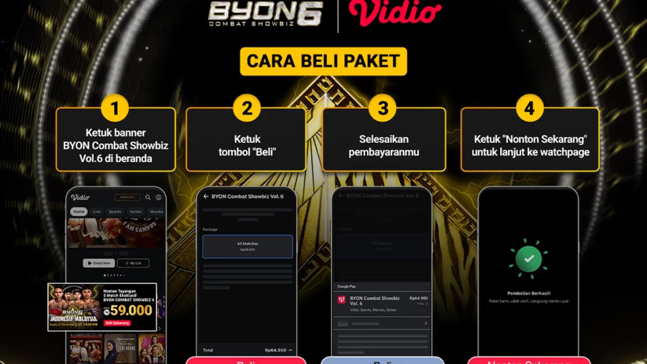BYON Combat Showbiz 6 Segera Tayang! Berikut Cara Nontonnya via PPV Vidio
