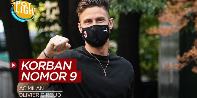 VIDEO: 4 Striker Bintang Nomor 9 di AC Milan yang Gagal Bersinar, Olivier Giroud Bisa Sukses?