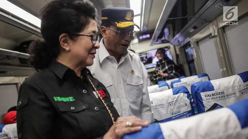 Menhub dan Menkes Tinjau Kesiapan Mudik Lebaran 2019 di Stasiun Gambir